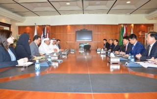 "جويك" ووفد مقاطعة نينغشيا الصينية يبحثان التعاون في المجال الصناعي